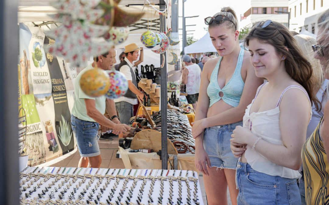 La vida comercial en Puerto del Rosario